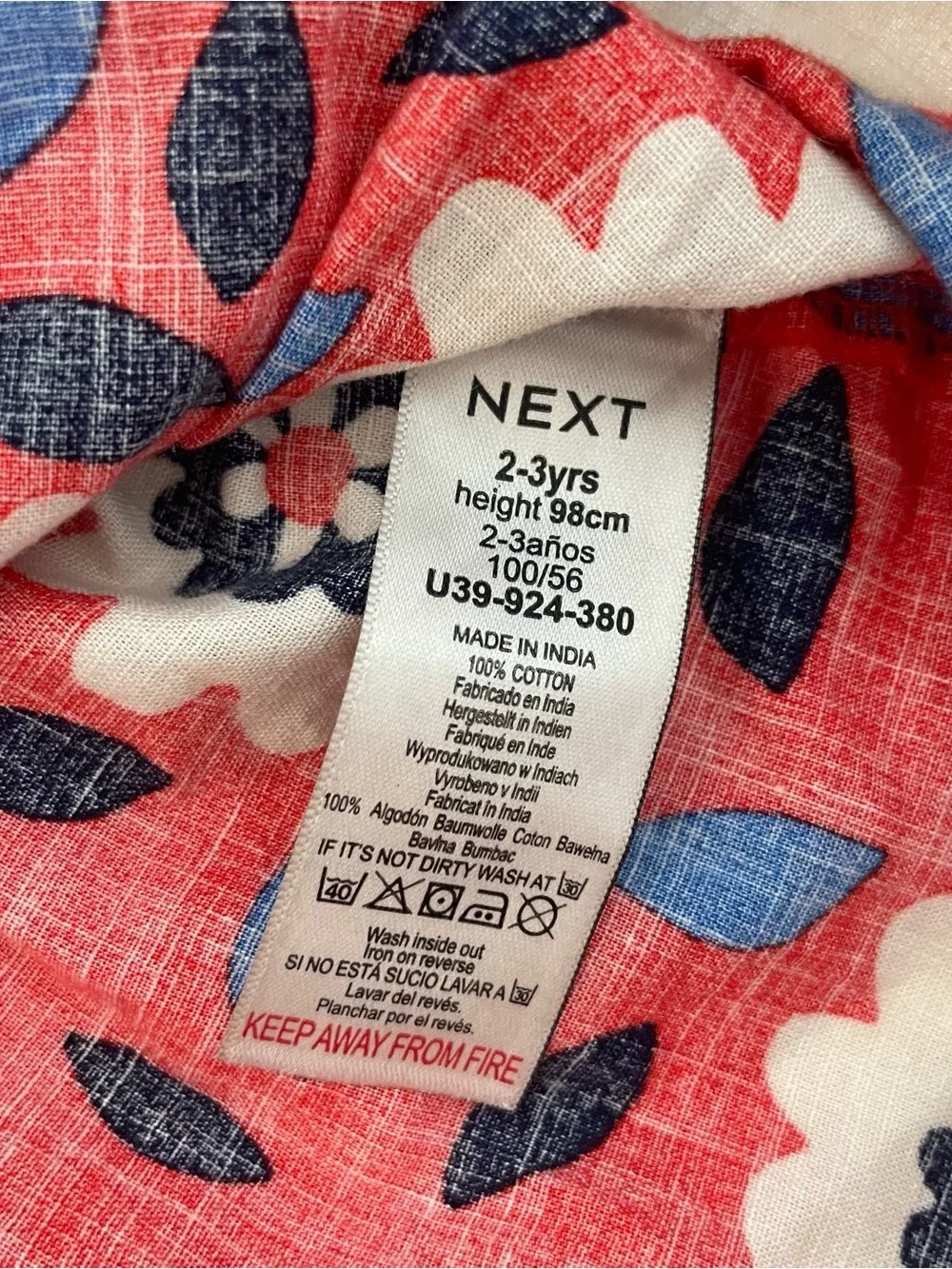 Baby girl 2T cotton Next floral dress and New coastal first impression sunsuit